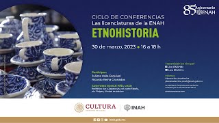 Ciclo Las Licenciaturas de la ENAH Etnohistoria [upl. by Onairam410]