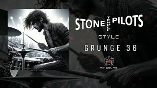 Grunge Drum Track  Stone Temple Pilots Style  90 BPM [upl. by Darleen]