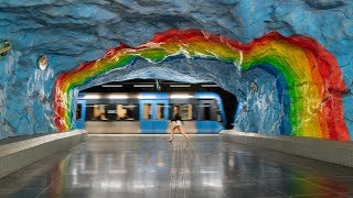 STOCKHOLM METRO 🚇 and public transportation  Travel Guide [upl. by Haret385]