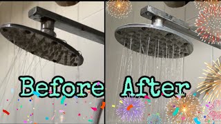 How to clean shower head [upl. by Kinghorn]