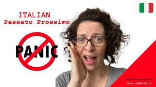 Italian passato prossimo  easy explanation and FREE PDF download  Italian for beginners [upl. by Filia]