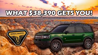 2024 FORD BRONCO SPORT BADLANDS  All Standard and Optional Equipment [upl. by Kelci]