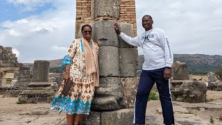 MoroccoPart 3 Volubilis Morocco near the Imperial City of Meknes Morocco [upl. by Eizeerb]