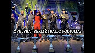 Žvejyba ar Ralis  Podiumas Rally Žemaitija 2024 [upl. by Bank]