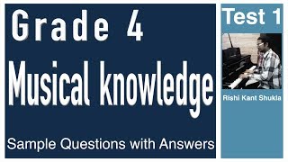 Grade 4 Musical Knowledge Questions with Answers  Test 1 [upl. by Norda]