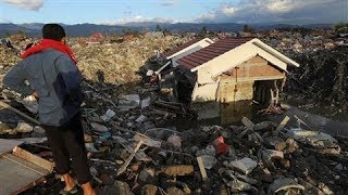 Indonesia Liquefaction The Ground Was Swirling [upl. by Bergess]