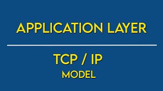 Cisco CCNA 200301  Application Layer  OSI Model [upl. by Giselle]