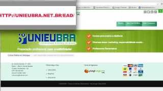 Plataforma EAD  WebConferência  chat online  curso de mestrado UNIEUBRA [upl. by Cowie263]