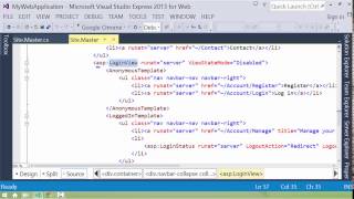 Introduction to ASPNET Web Forms Master Pages [upl. by Jennings]