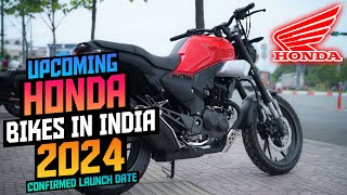 Honda upcoming bikes in India 2024  Honda Bikes Confirmed launch India 2024  Price  Launch Date [upl. by Tillford]