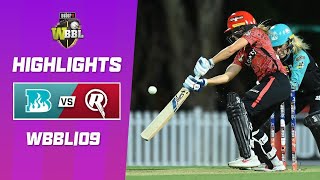 Brisbane Heat v Melbourne Renegades  WBBL09 [upl. by Samella]