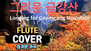 그리운 금강산Longing for Geumgang MountainFLUTE Cover [upl. by Ialokin]