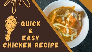 Quick amp Easy Chicken Recipe  Cooking With Me [upl. by Rumit]