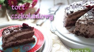 Urodzinowy tort czekoladowy  KotletTV [upl. by Hgiellek]