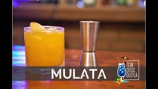 Como fazer DRINK COM CACHAÇA  MULATA [upl. by Eilsehc]