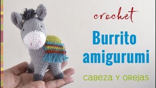 Burrito sabanero amigurumi crochet Parte 1  Tejiendo Perú [upl. by Luing]