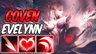 COVEN EVELYNN FULL AP ONESHOT JUNGLE GAMEPLAY  New Build amp Runes  League of Legends [upl. by Tserof]