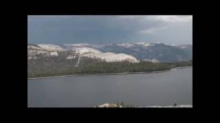 Courtright Reservoir Eastern Fresno County A view from Spring Dome [upl. by Thill]