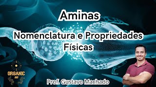 Aminas  Nomenclatura e Propriedades Físicas [upl. by Aihtiekal]