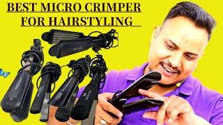 best hair cripmer for hairstyling  best hair micro crimper  how to choose best hair crimper [upl. by Leahpar]