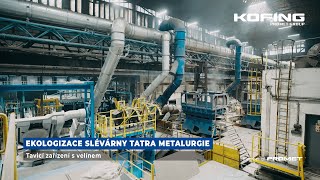 TATRA METALURGIE  Ekologizace a modernizace slévárny [upl. by Evvy]