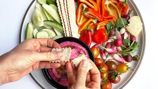 How To Make a Crudités Platter [upl. by Nicolas]