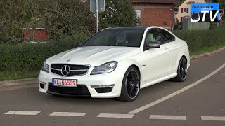 2014 Mercedes C63 AMG Coupe 487hp  DRIVE amp SOUND 1080p [upl. by Gregoor]