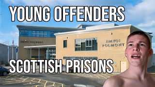 HMP Polmont Young offenders prison Violent young lads in Scottish prisons [upl. by Dobrinsky365]