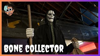 12FT BONE COLLECTOR UnboxingSetup Lowe’s Halloween 2024 [upl. by Brittne]