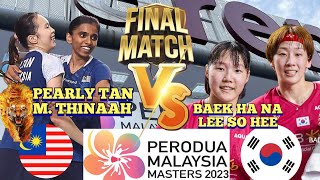 FINAL🇲🇾🌟PEARLY TANM THINAAH BERJUANG HABISHABISAN👏👍😍‼️PERLAWANAN PENUH AKSI MEMUKAU🤩‼️SENGIT🔥‼️ [upl. by Jessamine]