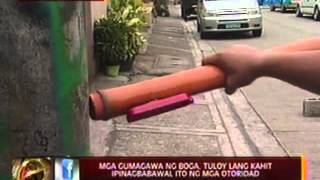 24 Oras Mga gumagawa ng boga tuloy lang kahit ipinagbabawal ito ng mga otoridad [upl. by Jsandye]