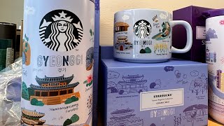 STARBUCKS GYEONGGI MUG TUMBLER starbucksteribucks [upl. by Elatnahc]