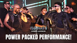 Anirudhs Mass Performance  Indian 2 Audio Launch  Comeback Indian  Kamal Haasan  Sun TV [upl. by Ennaillij]