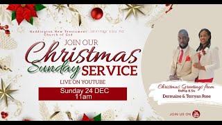 Christmas Sunday Service  The God of Christmas  W Bishop Dermaine Rose  December 24 2023 [upl. by Odnamla413]