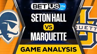 Seton Hall vs Marquette 122722 Game Preview  College Basketball Expert Picks and Predictions [upl. by Shaffert]