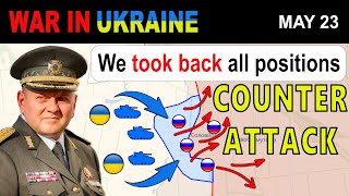 23 May RUSSIANS DECIMATED Ukrainians Launch Successful Counterattacks  War in Ukraine Explained [upl. by Haden296]