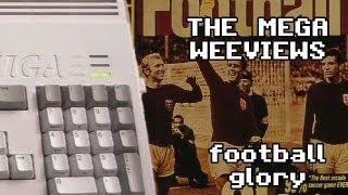 Football Glory Review  Amiga  Kimble Justice [upl. by Yelloh290]