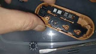 Taking apart luggage combination lock [upl. by Zsa]