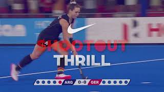 Shootout Thrill Powered by Nike Argentina vs Germany  FIH Hockey Womens World Cup 2022  Hockey [upl. by Pansir303]