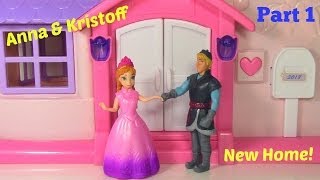 Disney Frozen Anna and Kristoff Get a New Home PART 1 Frozen Parody [upl. by Narcissus]