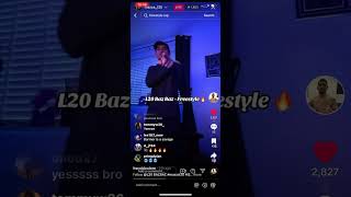 L20 BAZ BAZ  FREESTYLE 🔥 [upl. by Attenaz]