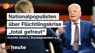 Gauck Ängste der Menschen werden nicht bearbeitet  Markus Lanz vom 23 Juli 2024 [upl. by Einial377]