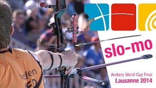 Awesome slow motion archery Highspeed footage compilation [upl. by Kcirddec]