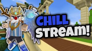 Chill SkyBlock Stream Blockman Go [upl. by Suolkcin]