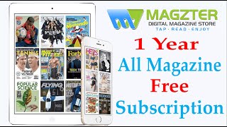 FREE magazines Magzter Gold 1 Year Subscription Free Membership  Free Offer freenews magazine [upl. by Fifine]