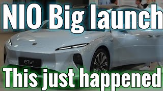 NIO Big launch  This just happened [upl. by Dyolf]