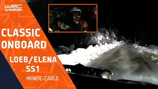 LoebElena SS1 FULL Onboard  WRC Rallye MonteCarlo 2015 [upl. by Soigroeg]