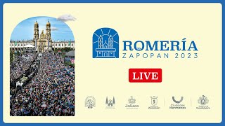 Recorrido de la Virgen de Zapopan en la Romería 2023 [upl. by Urson]