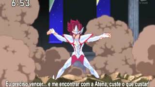 Saint seiya Omega Kouga Vs Soumma [upl. by Alathia829]