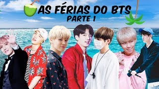 REDUBLAGEM  FÉRIAS DO BTS Episódio 1 I Vhope  açúcar de arroz [upl. by Aronoel664]